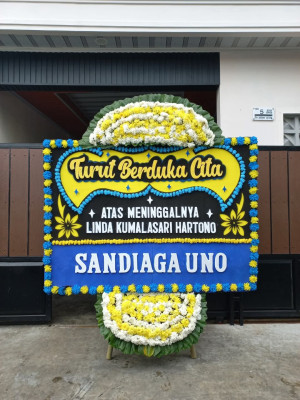 Papan Bunga Duka di Ti Zain