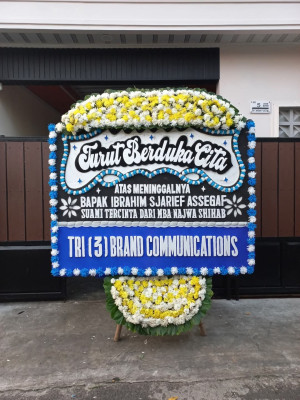 Papan Bunga Duka di Ti Zain